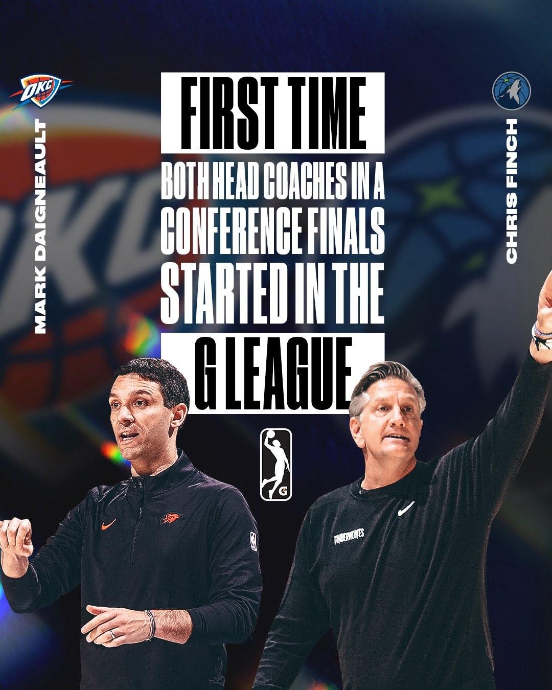 勵志故事：戴格諾特與芬奇首次聯(lián)手，在G聯(lián)盟執(zhí)教生涯后西決再相遇